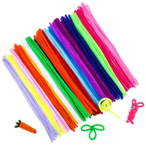 Xmas Pipe Cleaners Chenille Stems Christmas Party DIY Craft Art Supplies 200pcs, 6mmx30cm Xmas Pipe Cleaners Chenille Stems Christmas Party DIY Craft Art Supplies 200pcs, 6mmx30cm