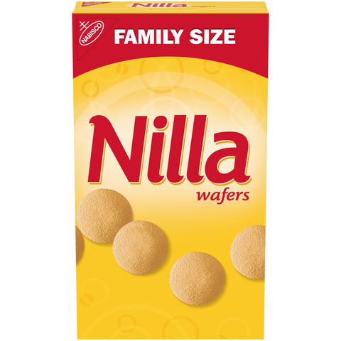 Nilla Wafers Cookies, Vanilla Wafers, Family Size, 15 oz Nilla Wafers Cookies, Vanilla Wafers, Family Size, 15 oz