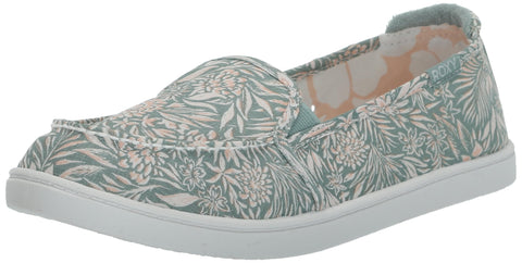 Roxy Women's Minnow VII Loafer Flat, Blue Ashes 241, 8 Roxy Women's Minnow VII Loafer Flat, Blue Ashes 241, 8