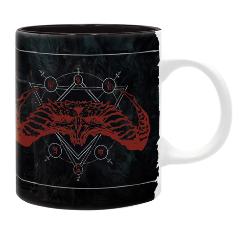 ABYSTYLE Diablo IV 11 Oz. Ceramic Coffee Tea Mug Home & Kitchen Video Game Drinkware Merch Gift ABYSTYLE Diablo IV 11 Oz. Ceramic Coffee Tea Mug Home & Kitchen Video Game Drinkware Merch Gift
