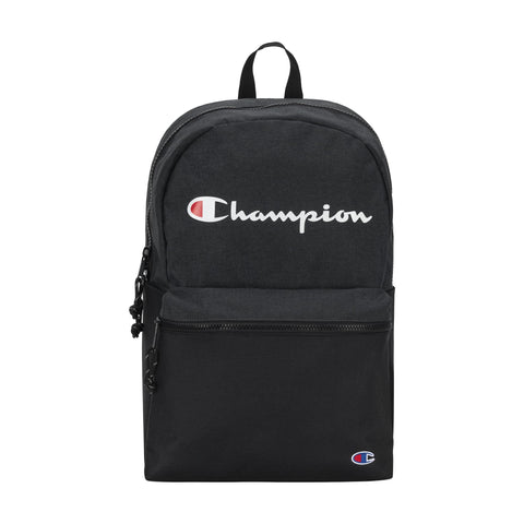 Champion Unisex Adult Ascend Backpacks, Black Heather Champion Unisex Adult Ascend Backpacks, Black Heather