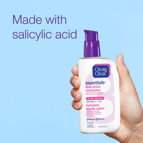 Clean & Clear Oil-Free Dual Action Moisturizer 118ml/3.93oz Clean & Clear Oil-Free Dual Action Moisturizer 118ml/3.93oz