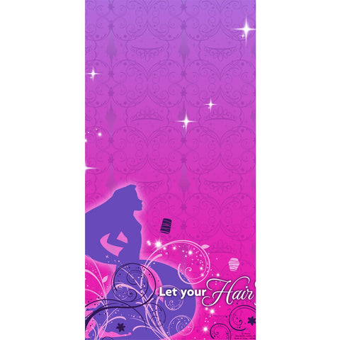 Hallmark Tangled Sparkle Plastic Tablecover (1ct) Hallmark Tangled Sparkle Plastic Tablecover (1ct)