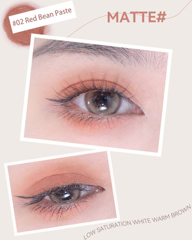 LYSdefeu Matte Cream Liquid Eyeshadow, Naked Eye Shadow Stick, Neutral Smooth Cream Velvet Eyeshadow, Long Lasting Waterproof Lightweight Korean Eye Makeup,Makeup Gift for Girl Women-02 LYSdefeu Matte Cream Liquid Eyeshadow, Naked Eye Shadow Stick, Neutral Smooth Cream Velvet Eyeshadow, Long Lasting Waterproof Lightweight Korean Eye Makeup,Makeup Gift for Girl Women-02