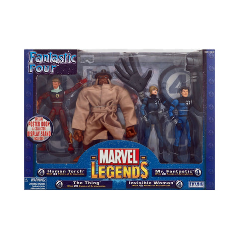 Marvel Legends Fantastic Four Exclusive Action Figure 4-Pack Marvel Legends Fantastic Four Exclusive Action Figure 4-Pack