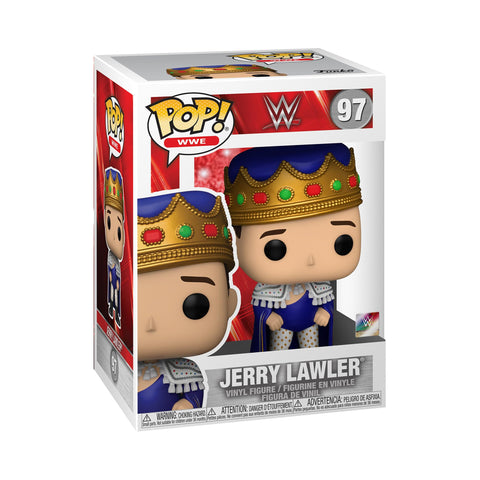 Funko POP WWE: Jerry The King Lawler, Multicolor, 3.75 inches (56807) Funko POP WWE: Jerry The King Lawler, Multicolor, 3.75 inches (56807)