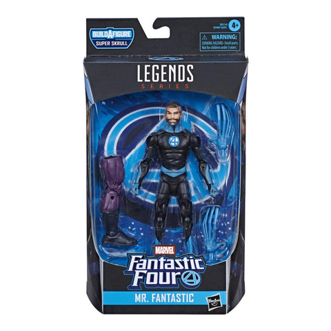 Marvel Hasbro Legends Series Fantastic Four 6" Collectible Action Figure Mr. Fantastic Toy, Premium Design & 2 Accessories, 1 Build-A-Figure Part Marvel Hasbro Legends Series Fantastic Four 6" Collectible Action Figure Mr. Fantastic Toy, Premium Design & 2 Accessories, 1 Build-A-Figure Part