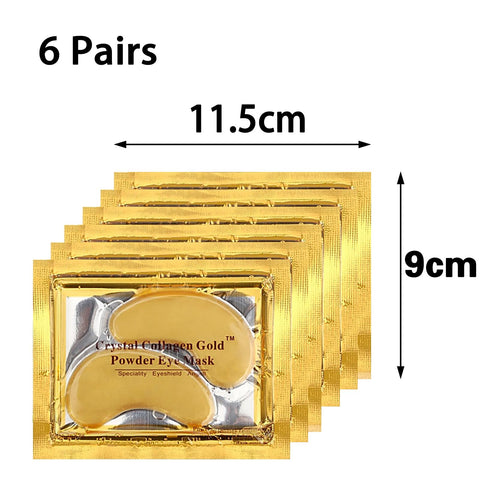 6Pair 12Pcs Under Eye Gel Patches,Eye Patches,Eye Masks Skincare,Eye Patches for Dark Circles,Anti Aging Wrinkle Hydrating Gel Eye Patches,Eye Care,Individually Packaged(Gold) 6Pair 12Pcs Under Eye Gel Patches,Eye Patches,Eye Masks Skincare,Eye Patches for Dark Circles,Anti Aging Wrinkle Hydrating Gel Eye Patches,Eye Care,Individually Packaged(Gold)