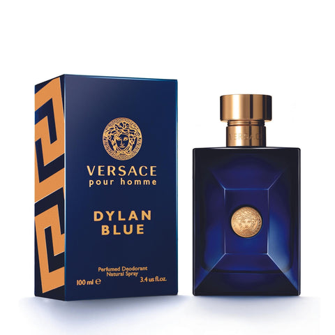 Versace Pour Homme Dylan Blue for Men 3.4 oz Perfumed Deodorant Spray Versace Pour Homme Dylan Blue for Men 3.4 oz Perfumed Deodorant Spray