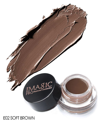 Eyebrow Pomade Waterproof, Tinted Brow Gel Cream with Brush, High-pigmented 24 Hour Wear, Smudge Proof &Sweat-proof, Super Creamy Eyebrow Pomade Filling & Shaping Brows for Women - Soft Brown Eyebrow Pomade Waterproof, Tinted Brow Gel Cream with Brush, High-pigmented 24 Hour Wear, Smudge Proof &Sweat-proof, Super Creamy Eyebrow Pomade Filling & Shaping Brows for Women - Soft Brown