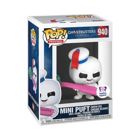 Funko Pop Ghostbusters Afterlife - Mini Puft w/Scoop #940 - Exclusive Special Edition - Mini Puft Funko Pop Ghostbusters Afterlife - Mini Puft w/Scoop #940 - Exclusive Special Edition - Mini Puft