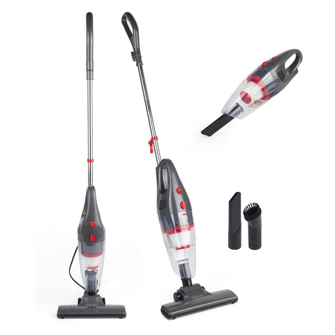 Beldray BEL0770N-GRY 2-in-1 Upright Stick Vacuum Cleaner - Multi-Surface Cleaning, Converts To Handheld, Lightweight, Bagless 1L Dust Container, Includes HEPA Filter, Crevice & Brush Tool, 600W, Grey Beldray BEL0770N-GRY 2-in-1 Upright Stick Vacuum Cleaner - Multi-Surface Cleaning, Converts To Handheld, Lightweight, Bagless 1L Dust Container, Includes HEPA Filter, Crevice & Brush Tool, 600W, Grey