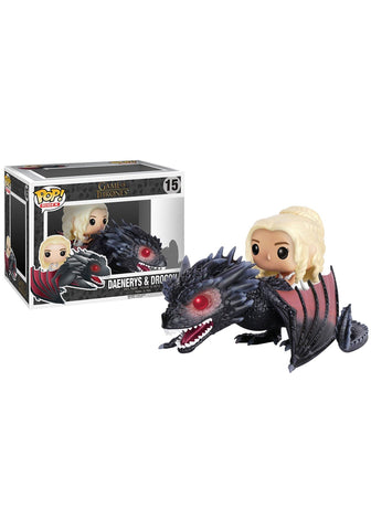 Funko Pop Rides: Game of Thrones - Dragon & Daenerys Action Figure Funko Pop Rides: Game of Thrones - Dragon & Daenerys Action Figure