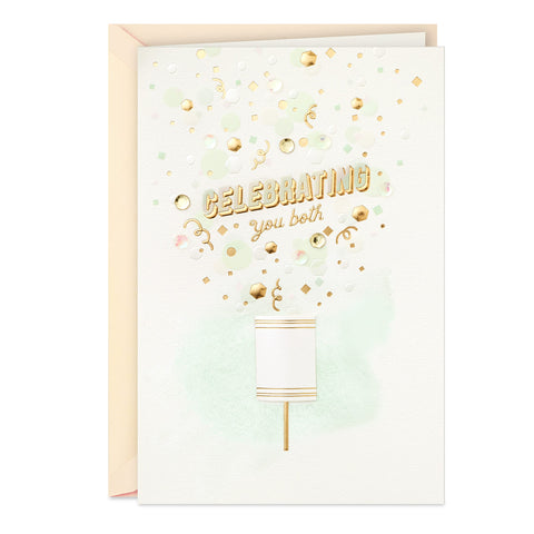 Hallmark Signature Wedding Card, Bridal Shower Card, Engagement Card (Confetti) Hallmark Signature Wedding Card, Bridal Shower Card, Engagement Card (Confetti)