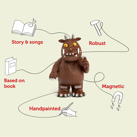 tonies the Gruffalo Audio Character - Gruffalo Toy, Julia Donaldson Audiobooks for Children