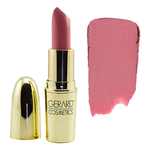 Gerard Cosmetics Lipstick Vintage Rose | Rose Mauve Lipstick with Luxe Satin Finish | Highly Pigmented, Smooth Formula with Hydrating Ingredients | Long Lasting | Cruelty Free & Made in USA Gerard Cosmetics Lipstick Vintage Rose | Rose Mauve Lipstick with Luxe Satin Finish | Highly Pigmented, Smooth Formula with Hydrating Ingredients | Long Lasting | Cruelty Free & Made in USA