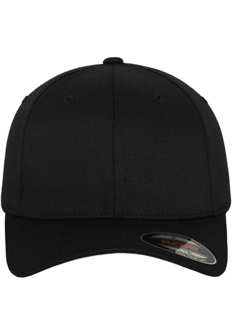 Flexfit Unisex-Erwachsene Wooly Combed 6277 Mütze, Schwarz (blk/blk), L/XL Flexfit Unisex-Erwachsene Wooly Combed 6277 Mütze, Schwarz (blk/blk), L/XL