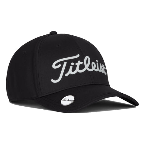 Titleist 2022 Player Performance Ball Marker Golf Hat Black/White One Size Fits Most Titleist 2022 Player Performance Ball Marker Golf Hat Black/White One Size Fits Most