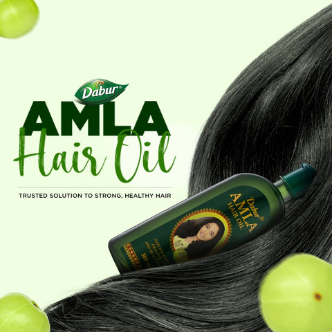 Dabur Amla Hair Oil 300 ml,Green