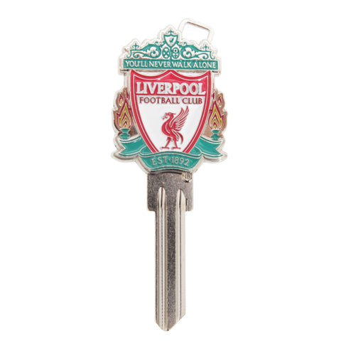 Liverpool FC Official 3D Football Crest Key Blank (One Size) (Silver/Red) Liverpool FC Official 3D Football Crest Key Blank (One Size) (Silver/Red)