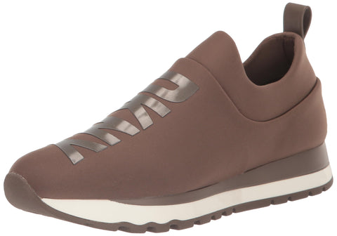 DKNY Women's Low-top Slip-on Logo Sneaker, Mushroom, 7 DKNY Women's Low-top Slip-on Logo Sneaker, Mushroom, 7