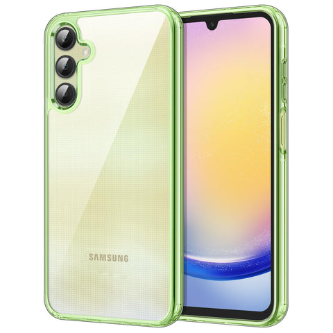 JETech Case for Samsung Galaxy A25 5G 6.5-Inch, Non-Yellowing Shockproof Bumper Protective Phone Cover, Anti-Scratch Hard PC Back (Lime) JETech Case for Samsung Galaxy A25 5G 6.5-Inch, Non-Yellowing Shockproof Bumper Protective Phone Cover, Anti-Scratch Hard PC Back (Lime)