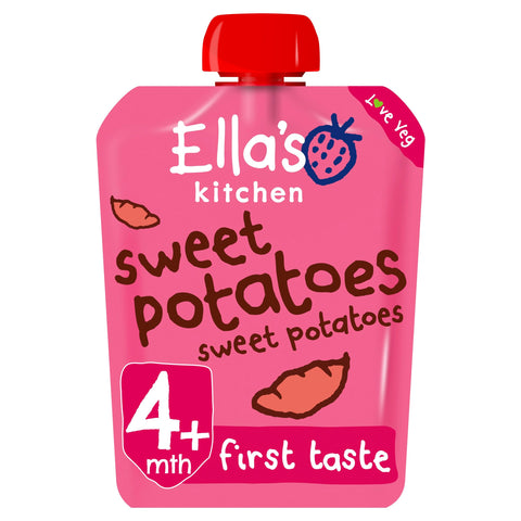 Ella's Kitchen First Taste Sweet Potato 70 g (Pack of 7) Ella's Kitchen First Taste Sweet Potato 70 g (Pack of 7)