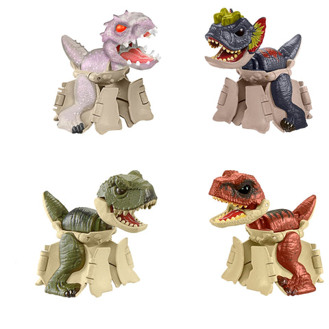 Mattel Jurassic World 4-Pack Egg to Dinosaur Transforming Toys, Hidden Hatchers Figures, 8 Step Dino Changing 2 in 1 Toys, HTP69 Mattel Jurassic World 4-Pack Egg to Dinosaur Transforming Toys, Hidden Hatchers Figures, 8 Step Dino Changing 2 in 1 Toys, HTP69