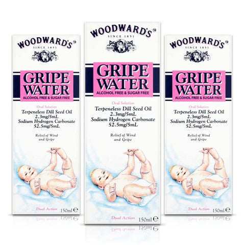 Woodwards - Gripe Water 150ml x 3 Packs