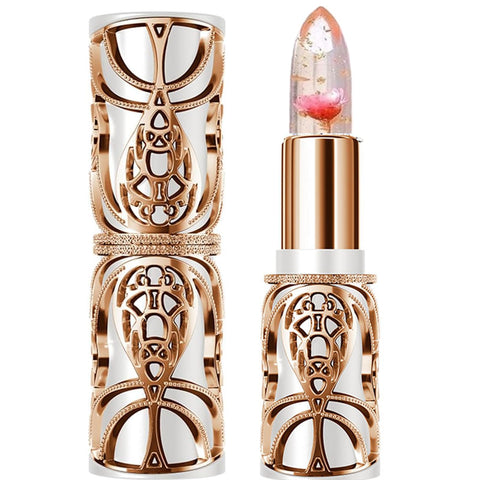 Rosarden Crystal Jelly Flower Color Changing Lipstick, Long Lasting Lip Balm for Women, Flower Lip Gloss Jelly Lip Stain, Korean Tinted Lip Balm,Temperature & PH Color Changing Lipstick Rosarden Crystal Jelly Flower Color Changing Lipstick, Long Lasting Lip Balm for Women, Flower Lip Gloss Jelly Lip Stain, Korean Tinted Lip Balm,Temperature & PH Color Changing Lipstick