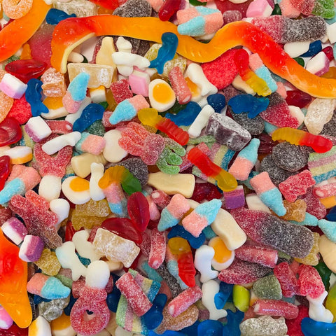 1kg Pick & Mix - Random Sweet Mix - Sweetie Tooth Pick n Mix - Pick and Mix Sweets for Valentines, Birthday, Easter, Kids, Thank You, Congratulations and More
