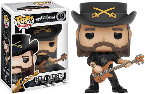 Funko POP Rocks: Lemmy Kilmister Action Figure Funko POP Rocks: Lemmy Kilmister Action Figure
