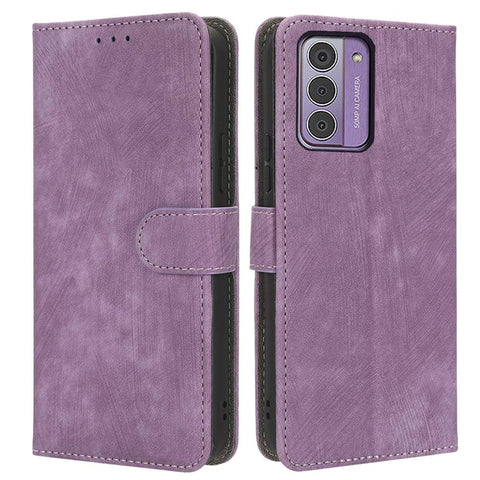 PAIX Case Compatible with Nokia G42 5G, RFID Block Magnetic Flip Leather Shockproof Protective Cover with Card Slots, Kickstand Purple PAIX Case Compatible with Nokia G42 5G, RFID Block Magnetic Flip Leather Shockproof Protective Cover with Card Slots, Kickstand Purple