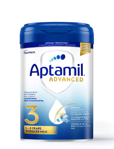 Aptamil Advanced 3 Toddler Baby Milk Powder Formula, from 1 Year, 800g Aptamil Advanced 3 Toddler Baby Milk Powder Formula, from 1 Year, 800g
