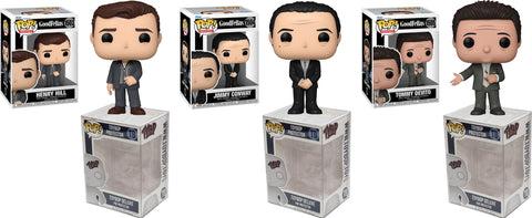 Funko Pop Goodfellas + Protector: Pop! Movies Vinyl Figure (Gift Set Bundled with ToyBop Box Protector Collector Case) (Goodfellas Set of 3) Funko Pop Goodfellas + Protector: Pop! Movies Vinyl Figure (Gift Set Bundled with ToyBop Box Protector Collector Case) (Goodfellas Set of 3)
