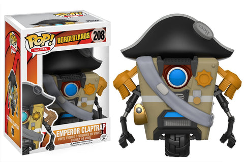 Funko POP Games Borderlands Emperor Claptrap Action Figure Funko POP Games Borderlands Emperor Claptrap Action Figure