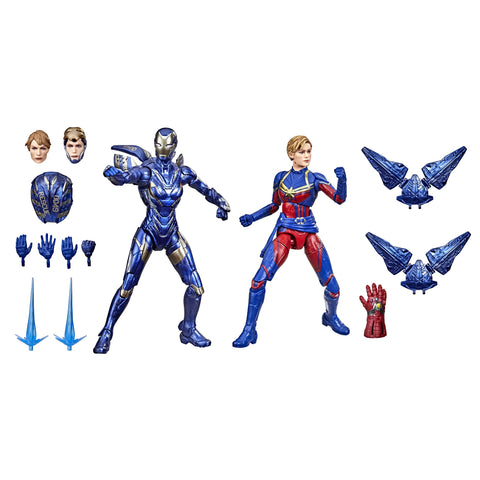 Marvel Legends Series 6-Inch Scale Action Figure Toy Captain and Rescue Armor 2-Pack, Infinity Saga Character, Premium Design, 2 Figures and 12 Accessories (Amazon Exclusive) Marvel Legends Series 6-Inch Scale Action Figure Toy Captain and Rescue Armor 2-Pack, Infinity Saga Character, Premium Design, 2 Figures and 12 Accessories (Amazon Exclusive)