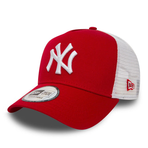 New Era Adjustable Trucker Cap - New York Yankees red New Era Adjustable Trucker Cap - New York Yankees red