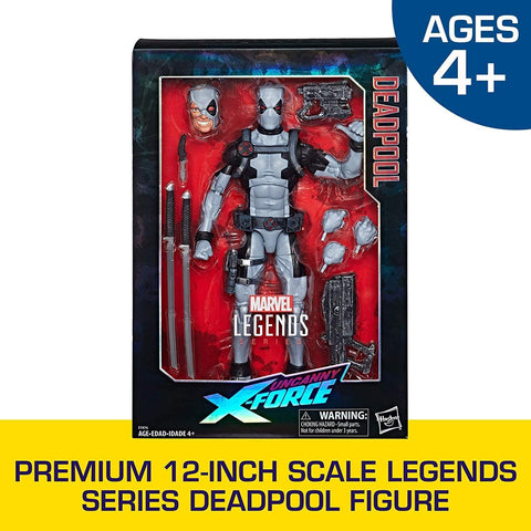 Marvel E1974 Hasbro Legends Series 12" Deadpool Action Figure From Uncanny X-Force Comics with Blaster/Weapon Accessories & 30 Points Of Articulation (Amazon Exclusive) Marvel E1974 Hasbro Legends Series 12" Deadpool Action Figure From Uncanny X-Force Comics with Blaster/Weapon Accessories & 30 Points Of Articulation (Amazon Exclusive)