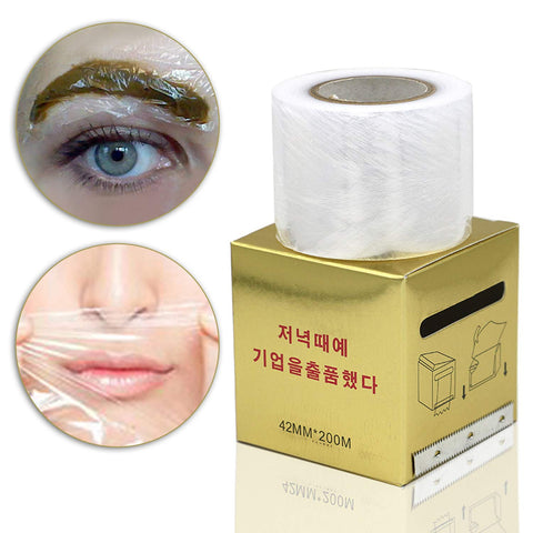 Eyebrow Tattoo Plastic Wrap, Tattoo Preservative Film, Professional Eyebrow Tattoo Makeup Supplies for Eyebrow Eyeline Tattoo Lip and Tattoo, Cover Film for Women Eyebrow Tattoo Plastic Wrap, Tattoo Preservative Film, Professional Eyebrow Tattoo Makeup Supplies for Eyebrow Eyeline Tattoo Lip and Tattoo, Cover Film for Women