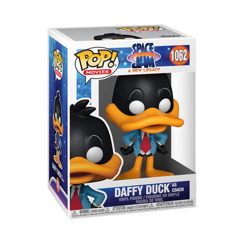Funko POP! Movies: Space Jam 2 - Daffy As Coach - Collectable Vinyl Figure - Gift Idea - Official Merchandise - Toys for Kids & Adults - Movies Fans - Model Figure for Collectors and Display Funko POP! Movies: Space Jam 2 - Daffy As Coach - Collectable Vinyl Figure - Gift Idea - Official Merchandise - Toys for Kids & Adults - Movies Fans - Model Figure for Collectors and Display