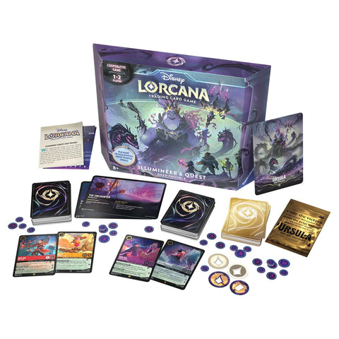 Ravensburger Disney Lorcana TCG: Illumineer's Quest - Deep Trouble for Ages 8 and Up Ravensburger Disney Lorcana TCG: Illumineer's Quest - Deep Trouble for Ages 8 and Up