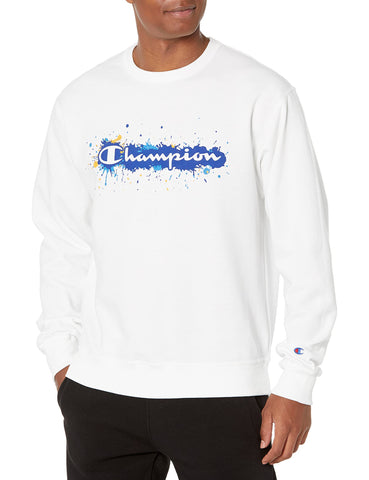Champion Men's Sweatshirt, Powerblend, Fleece Midweight Crewneck Sweatshirt(Reg. or Big & Tall) Champion Men's Sweatshirt, Powerblend, Fleece Midweight Crewneck Sweatshirt(Reg. or Big & Tall)