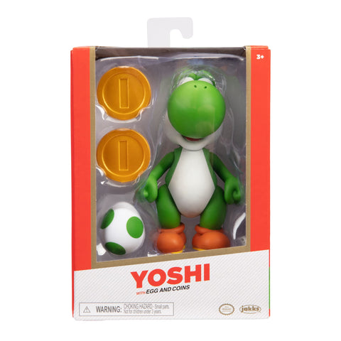 Nintendo 13260 Super Mario Yoshi w/ Egg in Collector's Box, 10 cm Nintendo 13260 Super Mario Yoshi w/ Egg in Collector's Box, 10 cm
