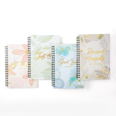 ROSNONG IEKSH A5 Spiral Notebook Bound (160 pages) Waterproof Pretty Notepad with lined, Hardcover School Notebook, Wirebound 4 Easy to Carry-Inspirational ROSNONG IEKSH A5 Spiral Notebook Bound (160 pages) Waterproof Pretty Notepad with lined, Hardcover School Notebook, Wirebound 4 Easy to Carry-Inspirational