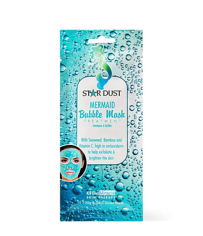 BioMiracle Star Dust Mermaid Bubble Mask, Foaming Face Mask with Seaweed, Bamboo, and Vitamin C, Carbonated Hydrating Sheet Mask with Antioxidants to Exfoliate and Brighten Skin BioMiracle Star Dust Mermaid Bubble Mask, Foaming Face Mask with Seaweed, Bamboo, and Vitamin C, Carbonated Hydrating Sheet Mask with Antioxidants to Exfoliate and Brighten Skin