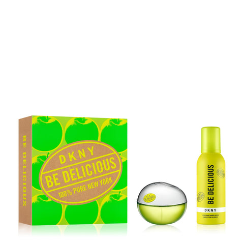 DKNY Be Delicious Eau de Parfum 2 Piece Gift Set For Women - Perfume Spray 3.4 Fl. Oz. & Refreshing Shower Mousse 5.07 Oz. DKNY Be Delicious Eau de Parfum 2 Piece Gift Set For Women - Perfume Spray 3.4 Fl. Oz. & Refreshing Shower Mousse 5.07 Oz.
