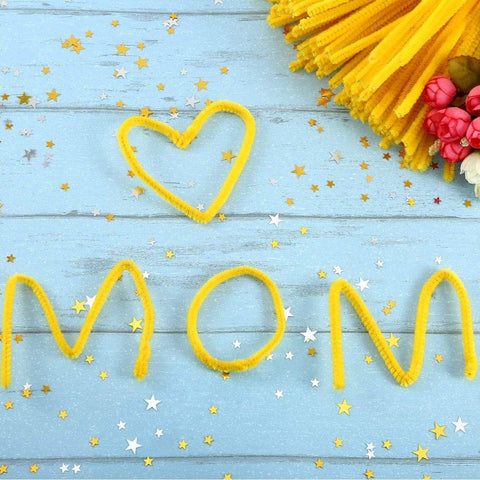 100 Pieces Pipe Cleaners Art Crafts Chenille Stems 6mmx30cm for Christmas DIY Art Craft Projects Decoration Supplies 100 Pieces Pipe Cleaners Art Crafts Chenille Stems 6mmx30cm for Christmas DIY Art Craft Projects Decoration Supplies
