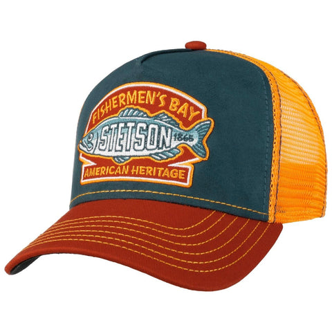 Stetson Fishermen´s Bay Trucker Cap Men Orange One Size Stetson Fishermen´s Bay Trucker Cap Men Orange One Size