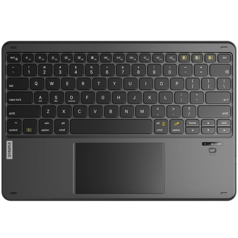 Inateck Bluetooth Keyboard with Touchpad, Ultra-Light&Silm Tablet Keyboard Wireless, Compatible with Windows, iPadOS, Android, and iOS, KB01103